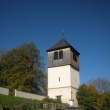 Opraven stedovk zvonice u s novm hbitovem