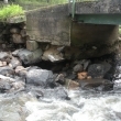 Most u p. V��ov� po�kozen� povodn� 7.8.2010