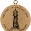 Turistick� zn�mky rozhledny na Str�n�m vrchu, 25,-K�