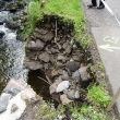 Druh� den po povodni 2009, strhan� b�ehy