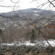 Pohled na Str�n� s rozhlednou z Kamence (�nor 2011)