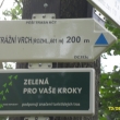 Nov� turistick� zna�en� bylo instalov�no 3.8.2011