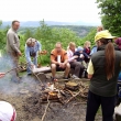 D�tsk� den 2009 na rozhledn�, op�k�n� bu�t�