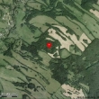 �erven� je ozna�en Str�n� vrch s rozhlednou