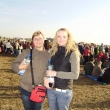 Dcera Kate�ina s Irenou Znamen��kovou, Brno, z��� 2009, n�v�t�va pape�e