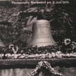 Pvodn zvony pi jejich svcen (1929, zleva: Matka Bo, sv.Kateina, sv.Josef)