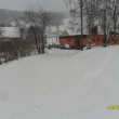 12.2.13, sn��, cesta za b�valou hospodou (dnes Kovoagrex)