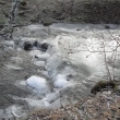 Merboltick� potok zamrz� 22.2.2011