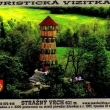 Turistick vizitka rozhledny na Strnm vrchu, samolepka, 12,-K